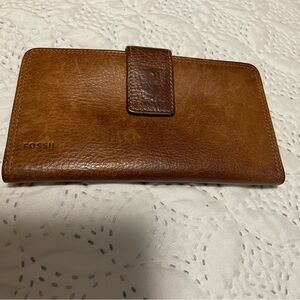 Genuine Leather Fossil Wallet